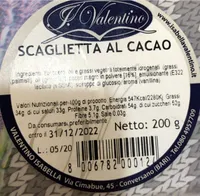 Scaglietta al cacao