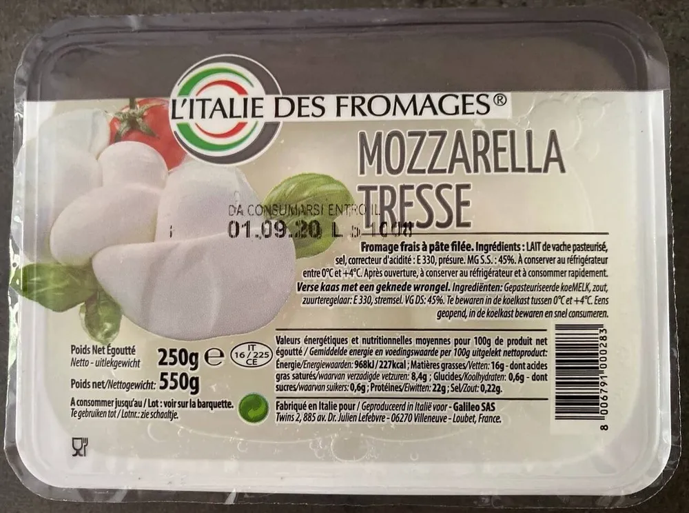 Mozzarella tresse