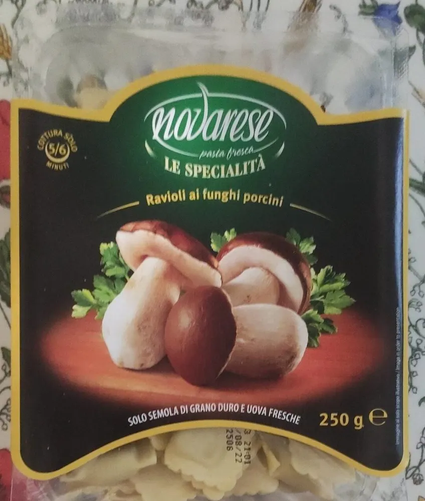 Ravioli ai funghi porcini