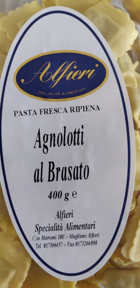 Agnolotti al brasato