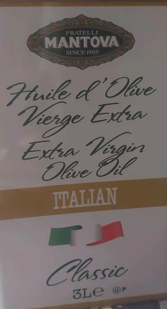olio extra vergine di oliva
