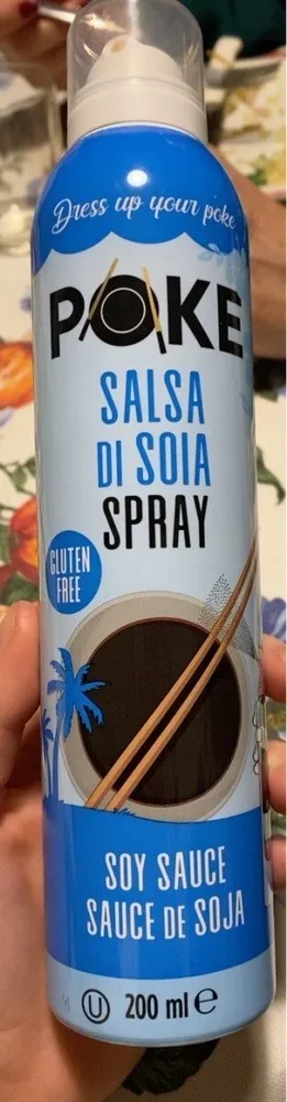 Salsa di soia spray