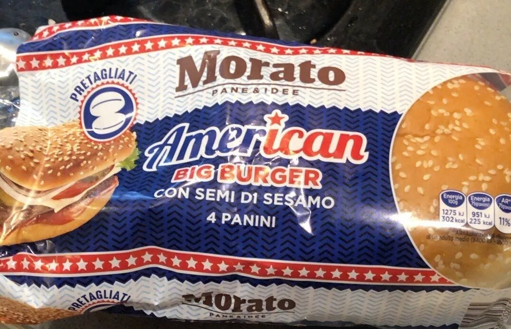 American Big Burger pane