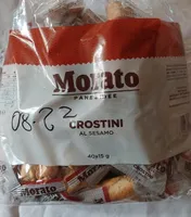 Crostini al sesamo