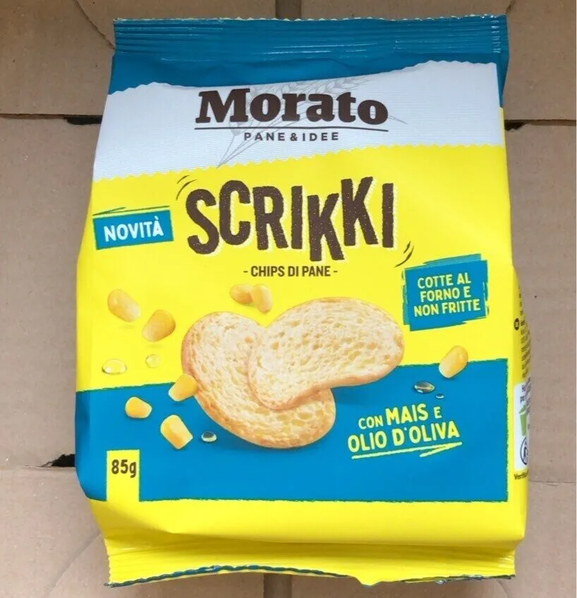 Chips di pane e mais