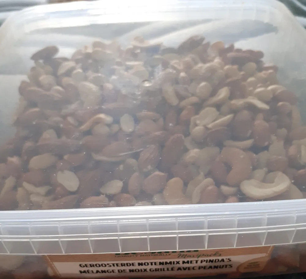 Geroosterde Notenmix Met Pinda's