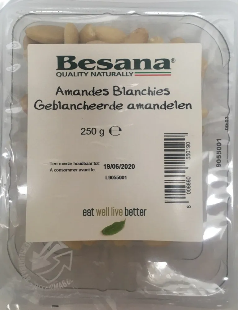 Amandes Blanchies