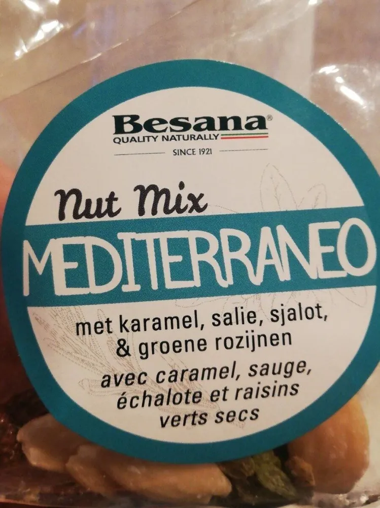 Nut mix mediterraneo