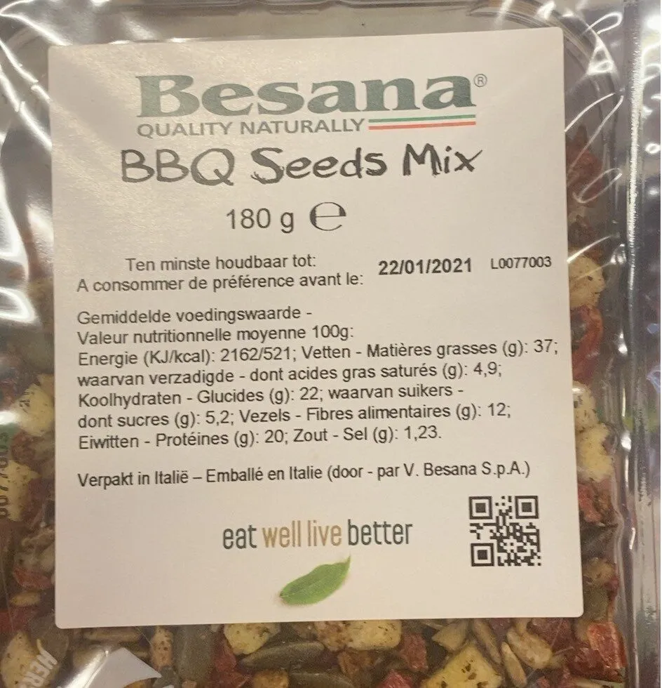 Bbq seeds mix