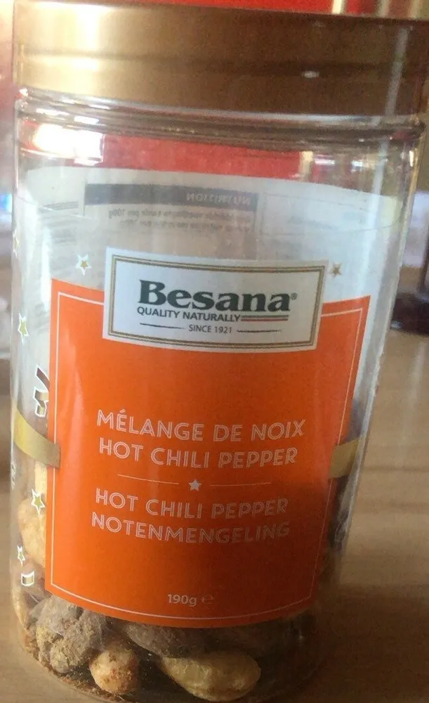 Mélange de noix hot chili pepper