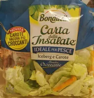 Carta delle insalate