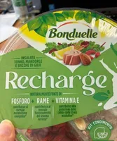 Recharge  insalata tonno, mandorle e bacche di Goji