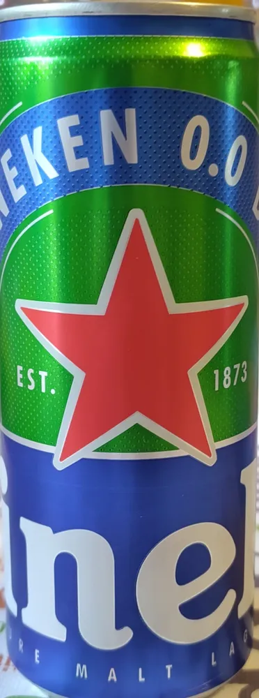 Birra bionda lager analcolica