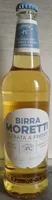 Birra Moretti filtrata a freddo