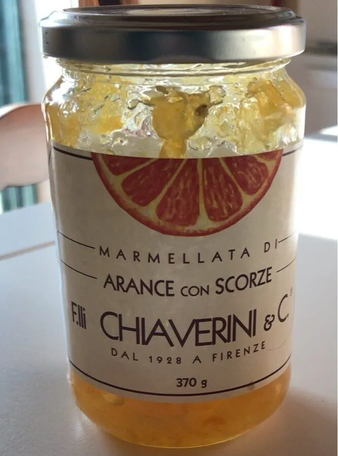 Marmellata di arance con scorze