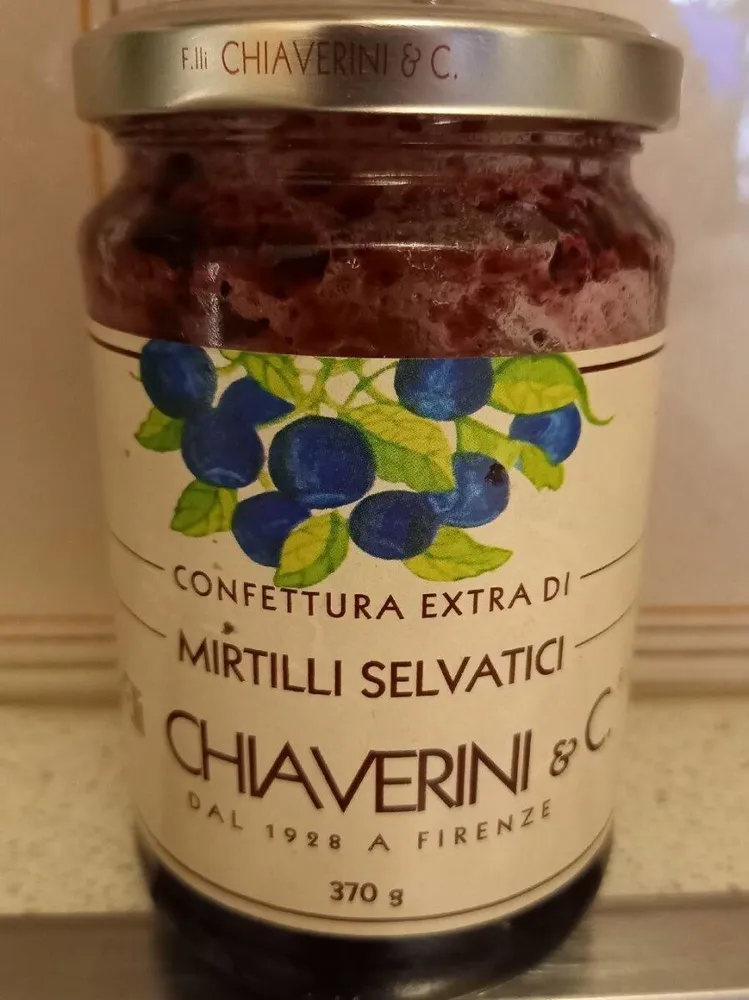 Confettura extra di mirtilli selvatici