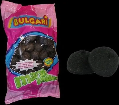 1 KG Bonbons Balle De Golf Noire