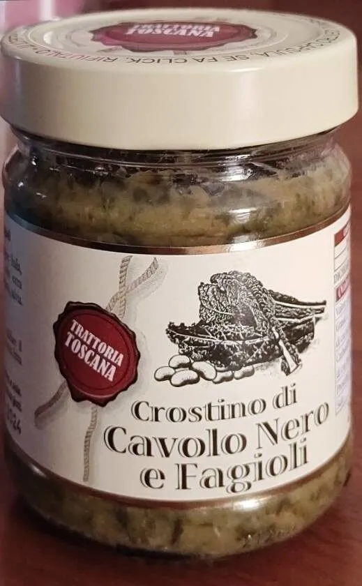 Crostino di cavolo nero e fagioli