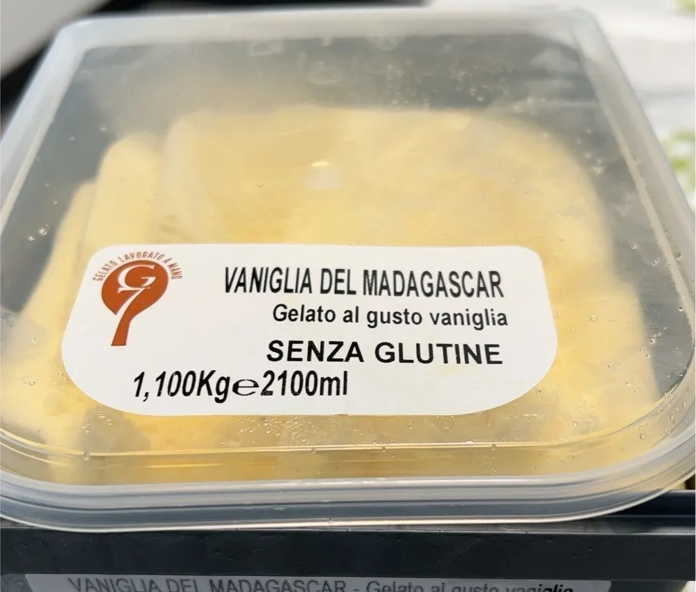 Gelato vaniglia del Madagascar