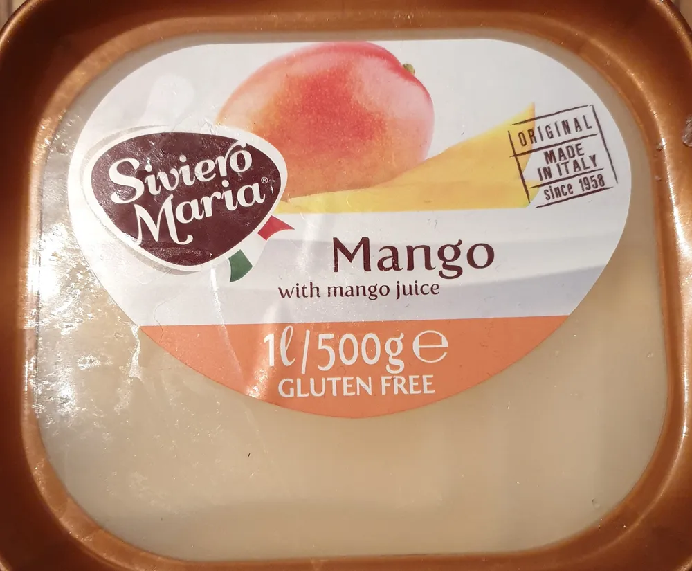 Mango with mango juice