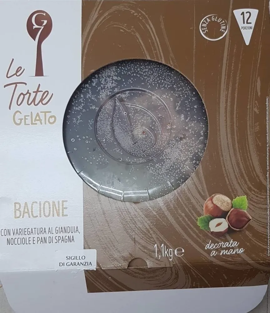 Torta gelato bacione