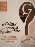 Gelato con crema soalmabile