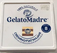 Cremino Fiat Majani Gelato Madre Nocciole Mandorle