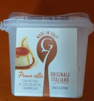 Glace panna cotta