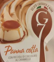 Gelato lavorato a mano G7 panna cotta