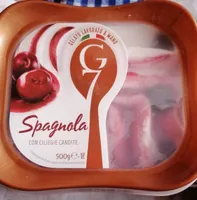 Spagnola con ciliegie candite