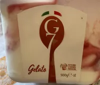Gelato panna e fragola