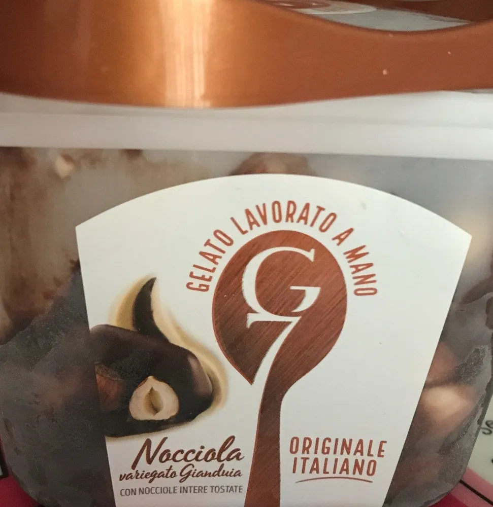Gelato nocciola gianduia