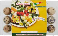 Uova di quaglia fresche