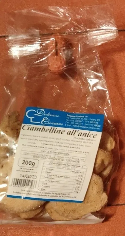 Ciambelline all'anice
