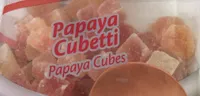 Papaya cubetti