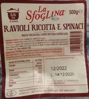 Ravioli ricotta e spinaci
