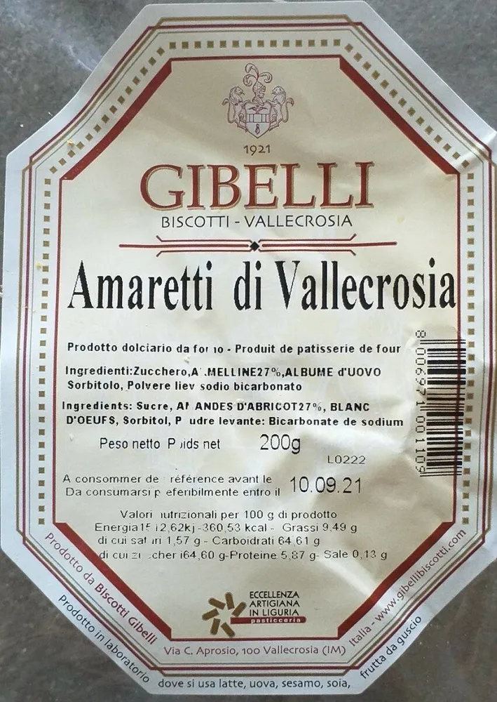 Amaretti di vallecrosia
