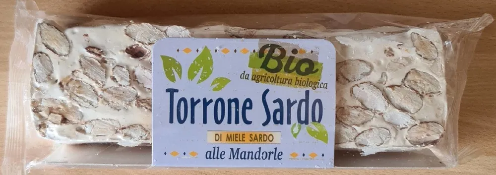 Torrone Sardo di miele sardo alle mandorle