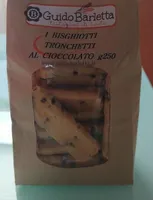 I bisghiotti tronchetti al cioccolato