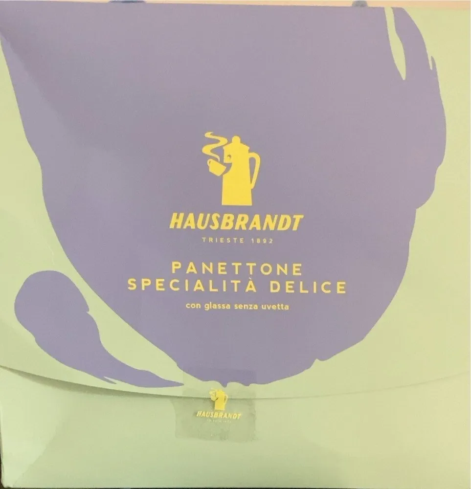 Panettone Specialità Delice con glassa senza uvetta