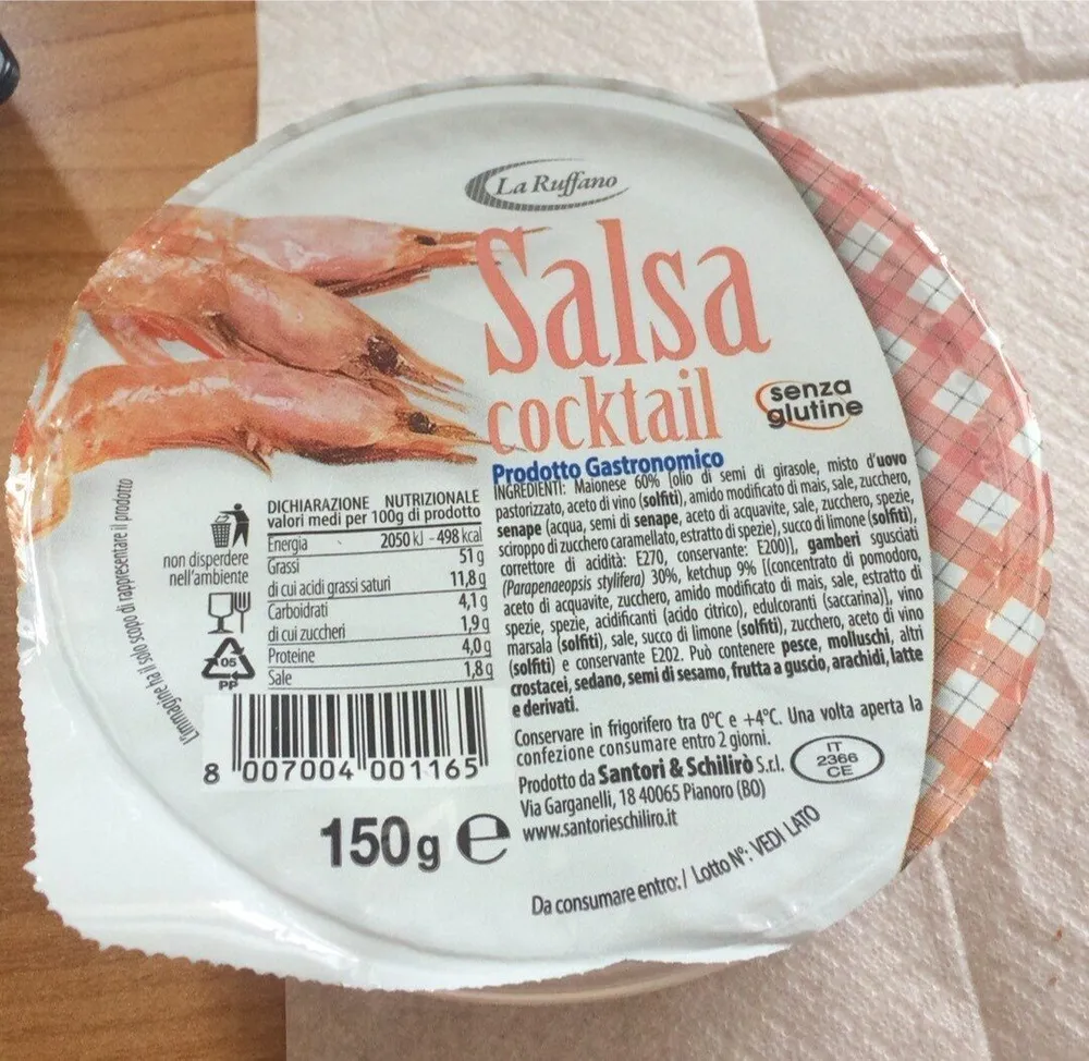 Salsa cocktail