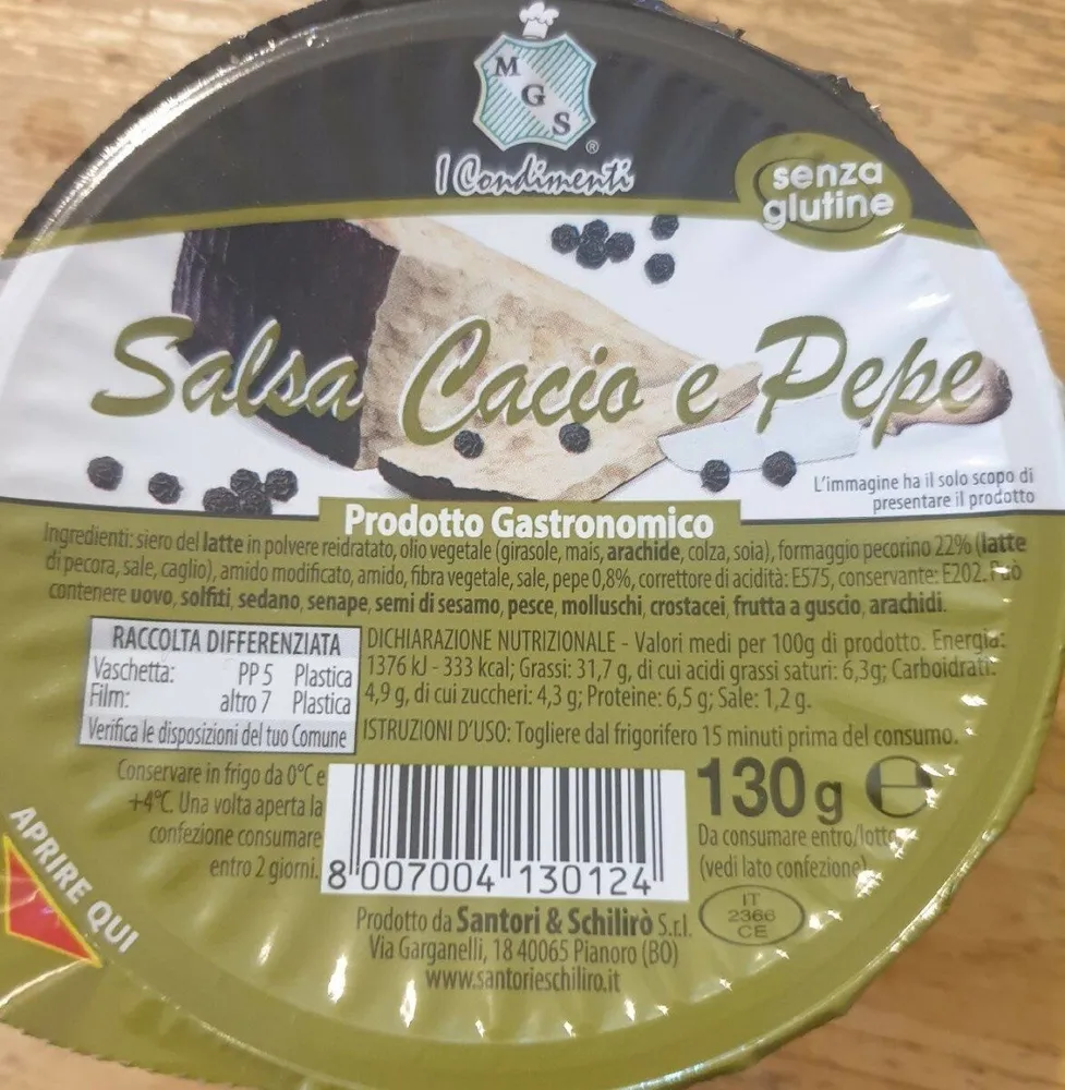 Salsa Cacio e Pepe