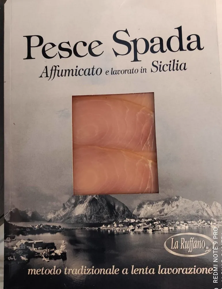 Pesce spada affumicato