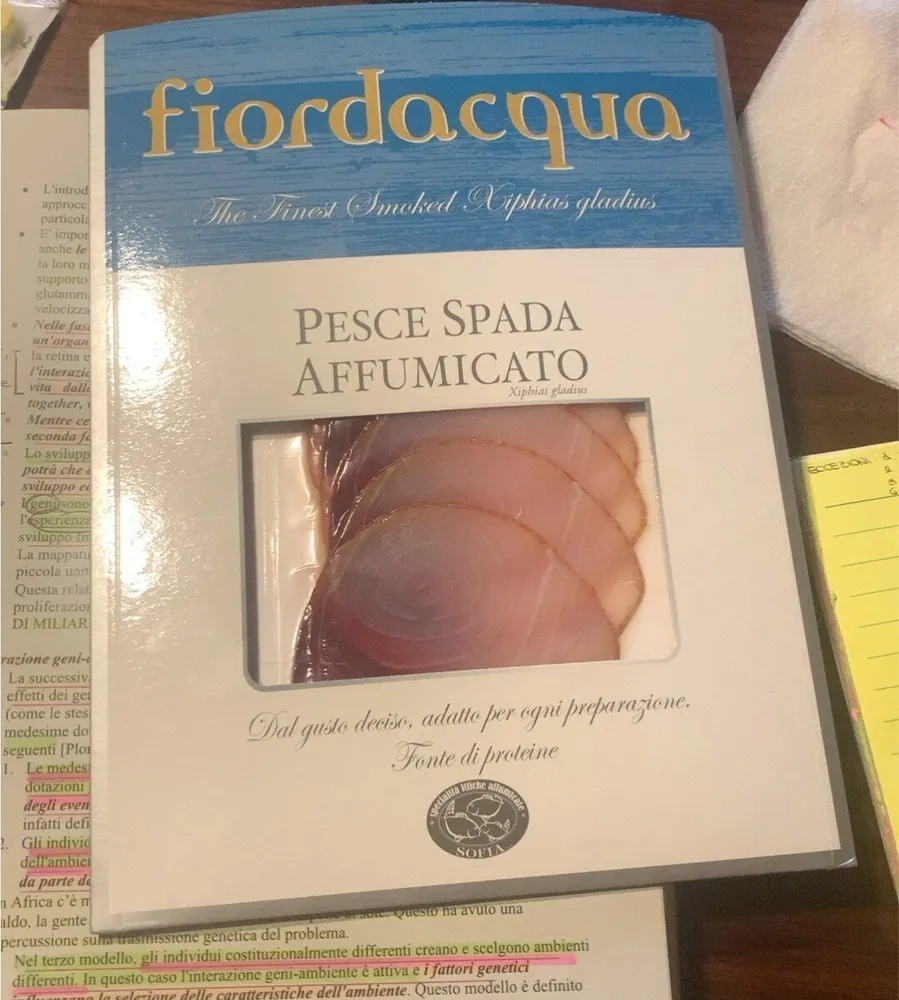 Pesce Spada Affumicato