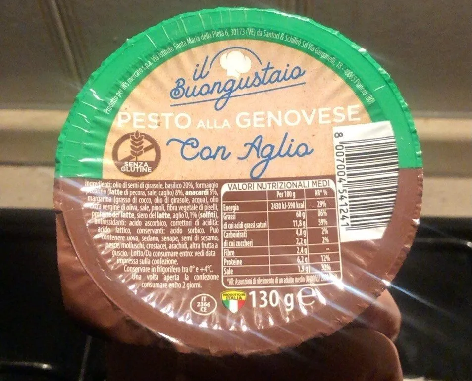 Pesto alla genovese con aglio