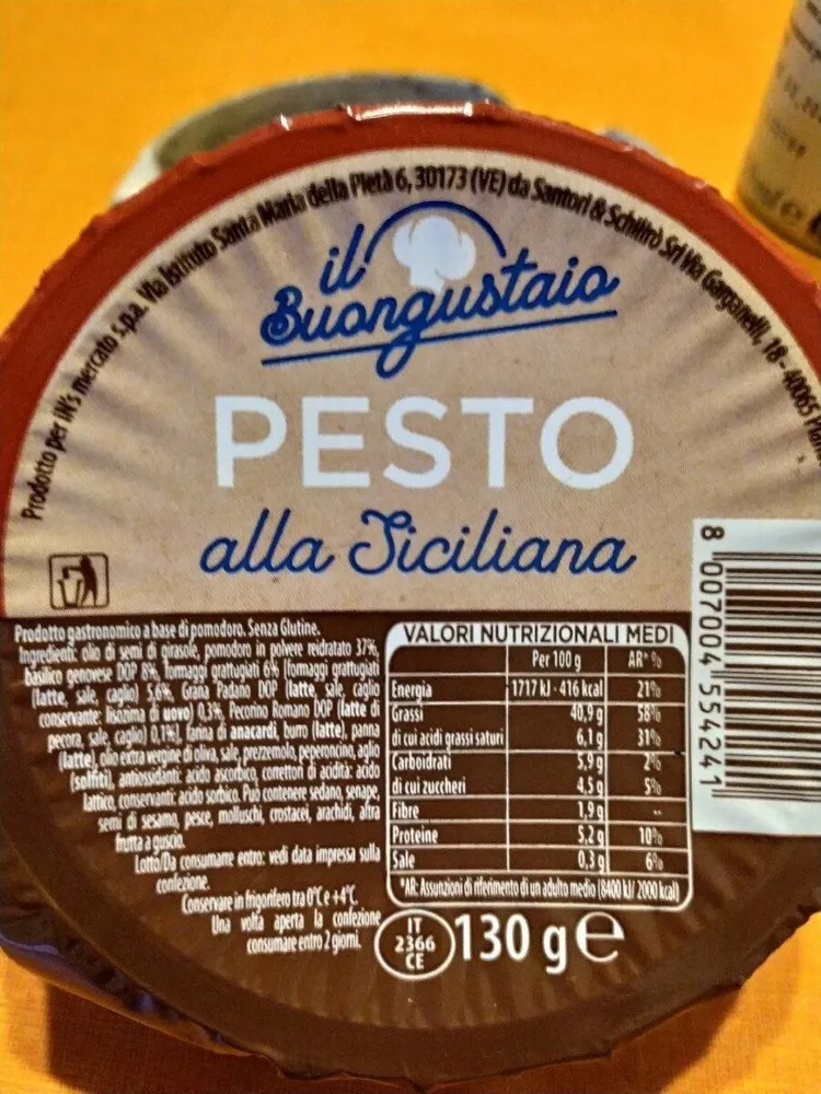 Pesto alla siciliana
