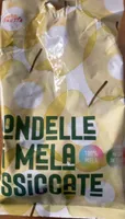 Rondelle di mela essiccate
