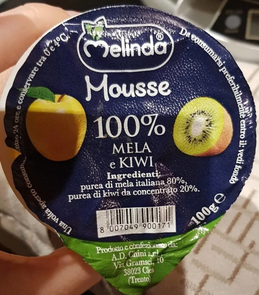 Mousse mela e kiwi