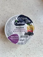 Mousse mela Golden e frutti di bosco