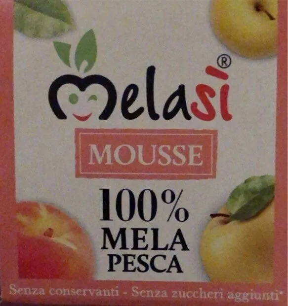 Mousse mela e pesca